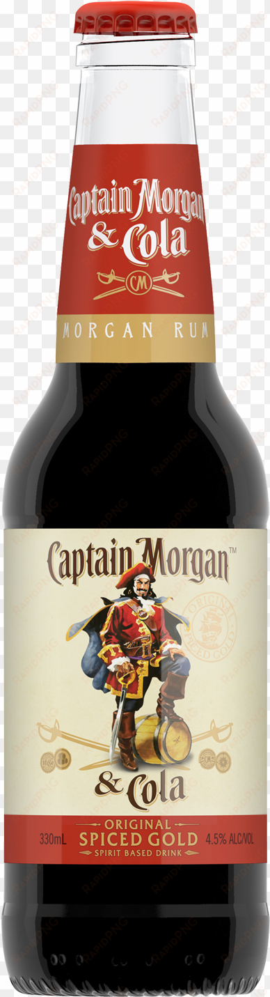 captain morgan original spiced gold & cola 330ml - captain morgan original spiced gold & cola
