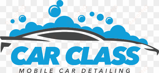 car class mobile car detailing - mobile car detailing logo