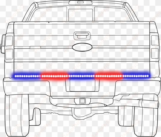 car outline-rear runner - line art