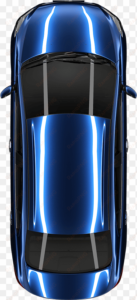 car png top view png - blue car top view png