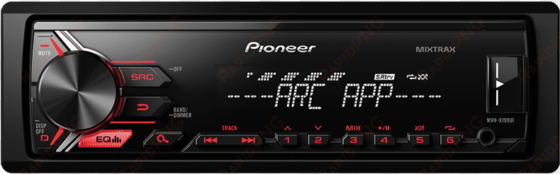 car radio png clip art royalty free - autoestereo pioneer mvh 295bt