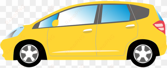 Car Yellow Auto Automobile Vehicle Transpo - Clipart Car Yellow transparent png image