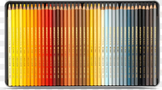 Caran D'ache Aqarelle Watercolour Pencils - Caran D Ache 120 Color Pablo Set transparent png image