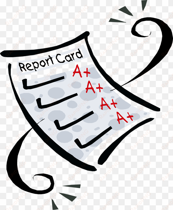 card - report card clipart transparent