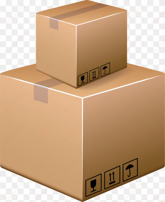 cardboard boxes png clip art