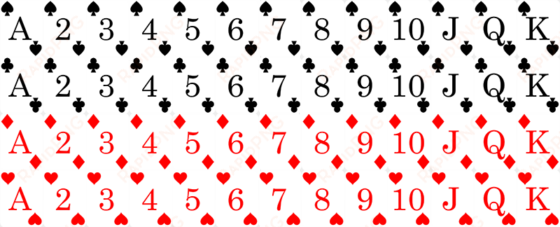 cards - deck of cards sprite sheet