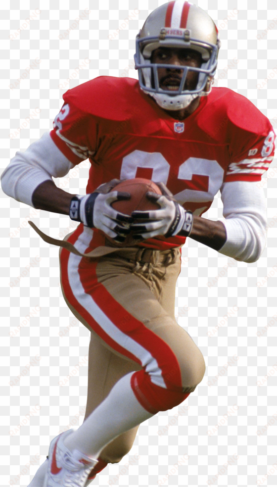 career highlights - jerry rice 49ers png