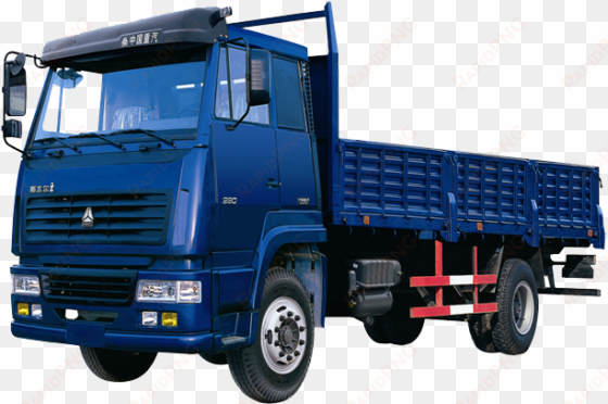 cargo truck - blue truck png