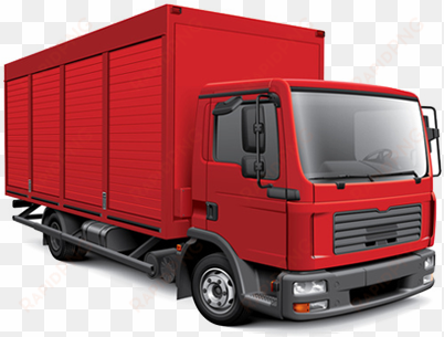 cargo truck png background image - lorry on white background