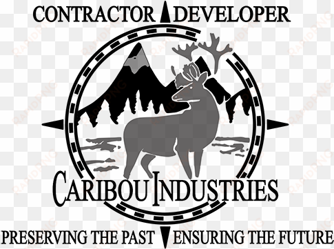 caribou-no background low res - silhouette