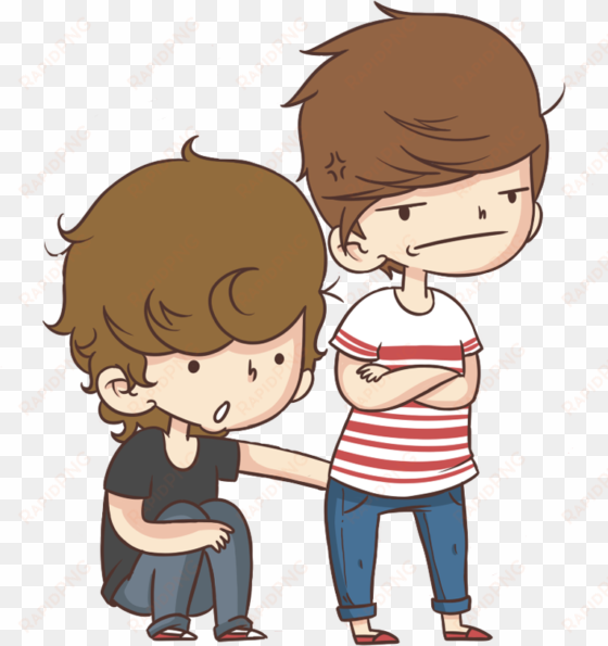 Caricaturas Png De One Direction - Louis Tomlinson Caricatura transparent png image