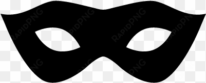 carnival mask silhouette vector - masquerade masks silhouette