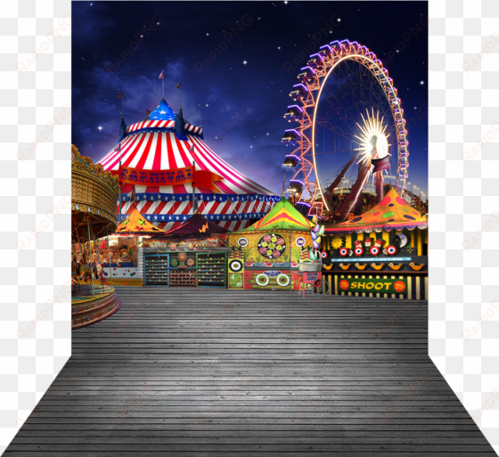 carnival transparent vintage graphic royalty free library - ferris wheel