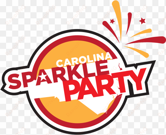 carolina sparkle party logo - party logo