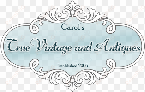 carol's true vintage and antiques - antique