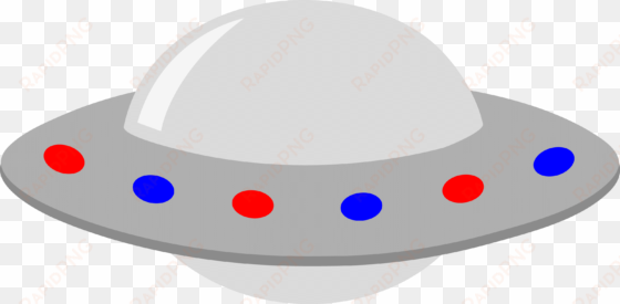 cartoon alien spaceship - ufo clipart