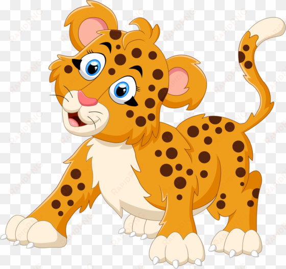 cartoon animals and children vector png soloveika - cartoon cheetah png