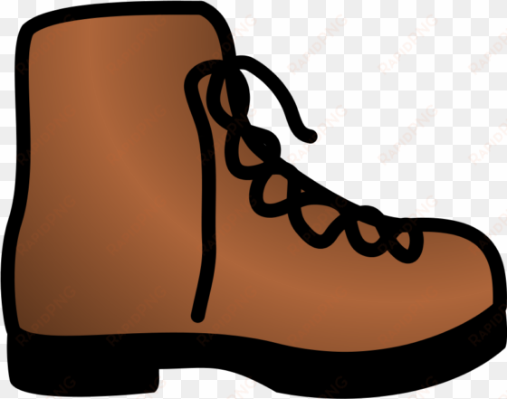 cartoon boot clipart - right boot clip art