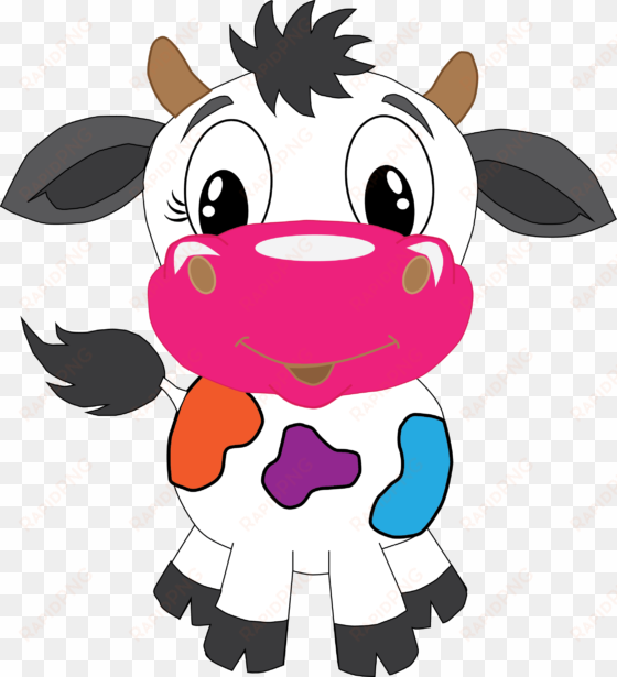 Cartoon Cow Ears - Cow Cartoons transparent png image