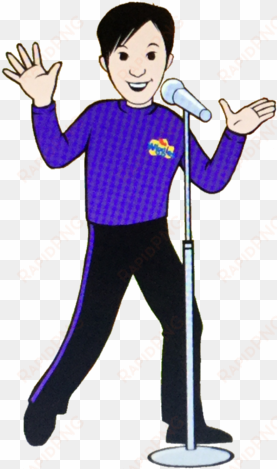 cartoon danny singing with the microphone - portable network graphics