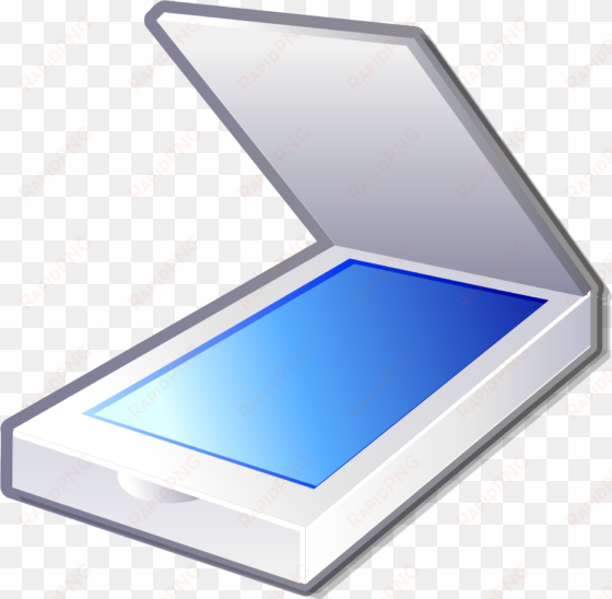 Cartoon Flatbed Scanner - Canon Scanner Icon transparent png image