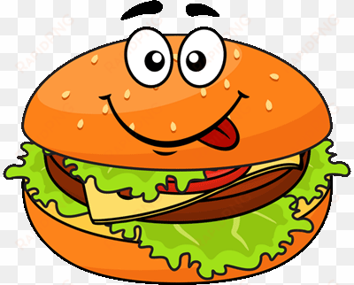 cartoon hamburger png - cheese burger clip art