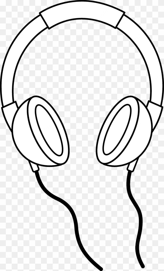 cartoon headphones - headphones clipart