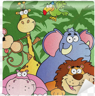 cartoon jungle animal printables