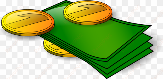 cartoon money clipart - coins clip art