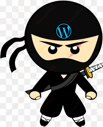 cartoon ninja png - wordpress ninja