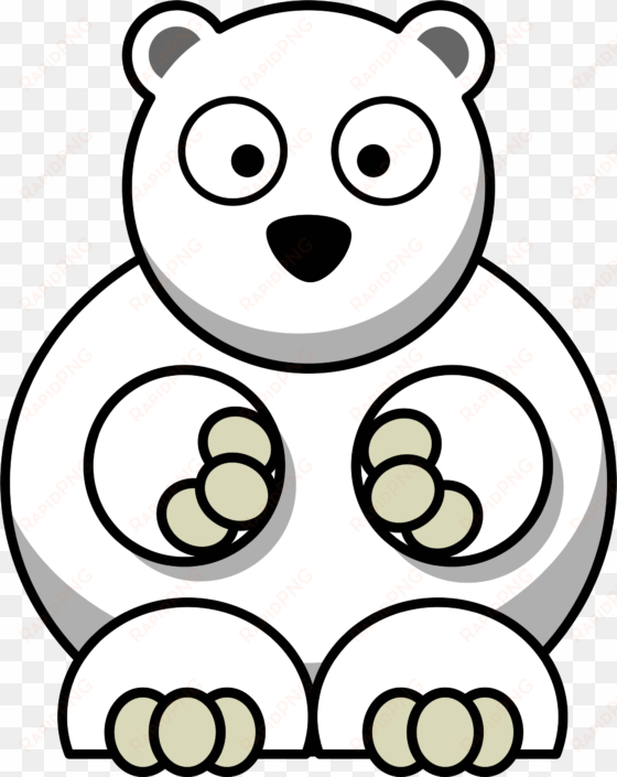 cartoon polar bear png