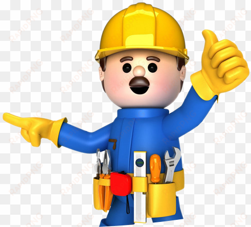 cartoon repairman crown - cartoon repair man png