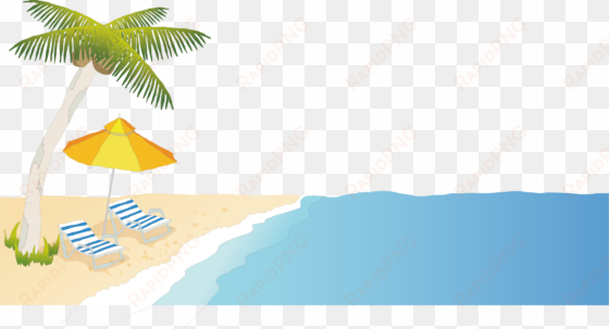 cartoon seaside transprent png free download computer - cartoon beaches png