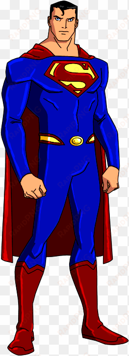 cartoon superman png download image - young justice league superman