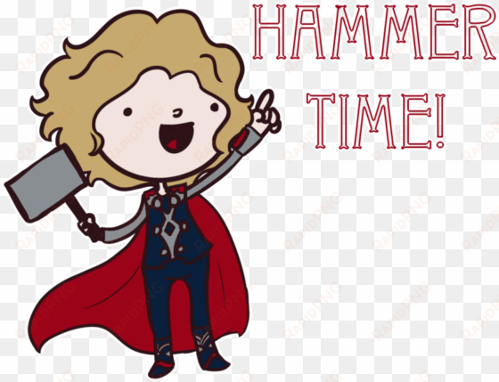 cartoon thor hammer time by clipart - hammer time thor