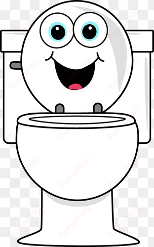 cartoon toilet clip art - toilet clipart