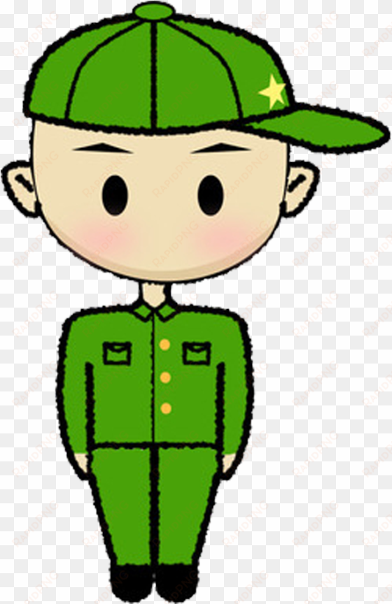 cartoon transprent png - dibujos de soldados animados