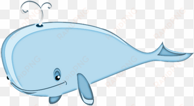 cartoon whale clipart - cartoon whale