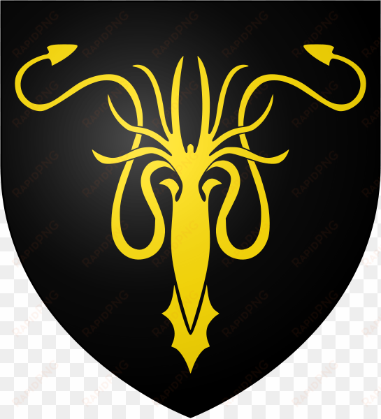 casa greyjoy escudo - greyjoy coat of arms