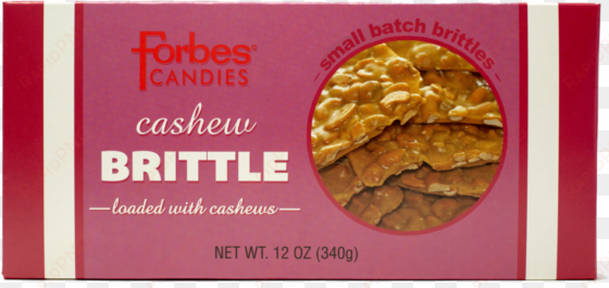cashew brittle 12oz box