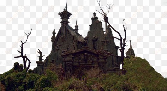 castle png clipart - edward scissorhands gothic castle