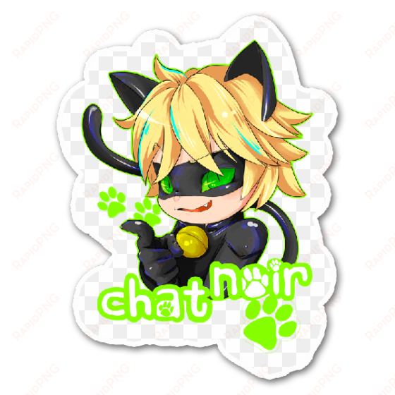 cat noir, chat noir, chibi, cute, gato negro, kawaii, - cute miraculous ladybug stickers