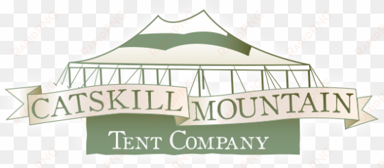catskill tent rentals logo - tent company logo