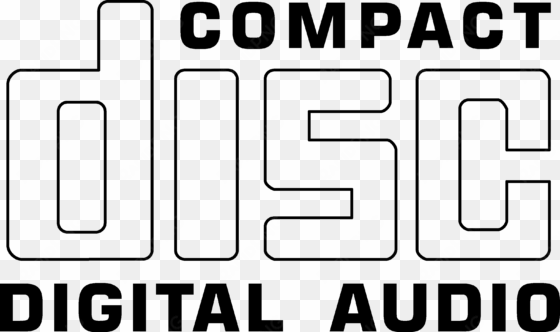 cd-audio logo [compact disc digital audio] - cd logo vector