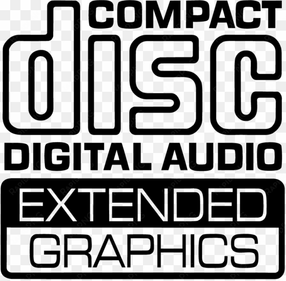 cd-extended graphics logo - digital audio extended graphics