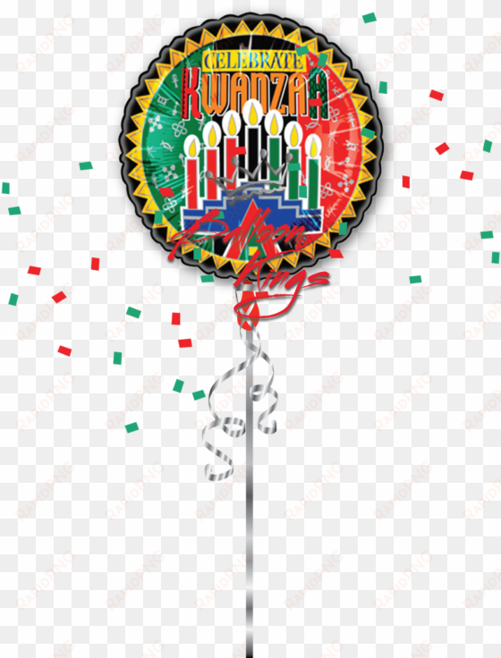 celebrate kwanzaa - 18" celebrate kwanza - mylar balloons foil