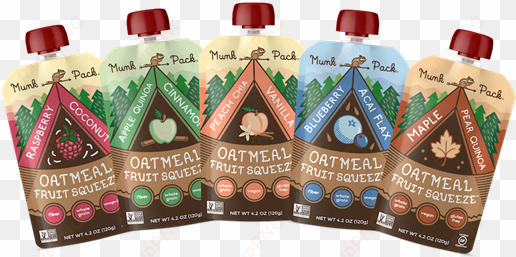 celebrate national oatmeal month with munk pack oatmeal - munk pack oatmeal fruit squeeze, peach chia vanilla