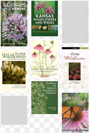 celebrate native plants june 4-15, 2018 display list - wildflowers and grasses of kansas by michael john haddock