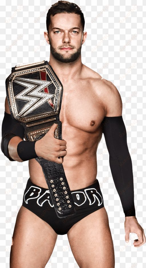 celebrities - finn balor wwe champion png