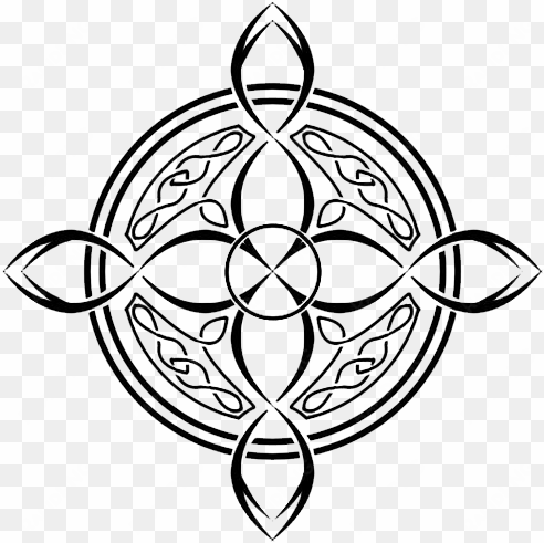 celtic tattoos png transparent images - celtic knot of four
